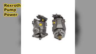 Rexroth A10VSO 유압 펌프 전원