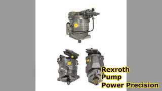 Rexroth A10VSO 유압 펌프 정밀 전력